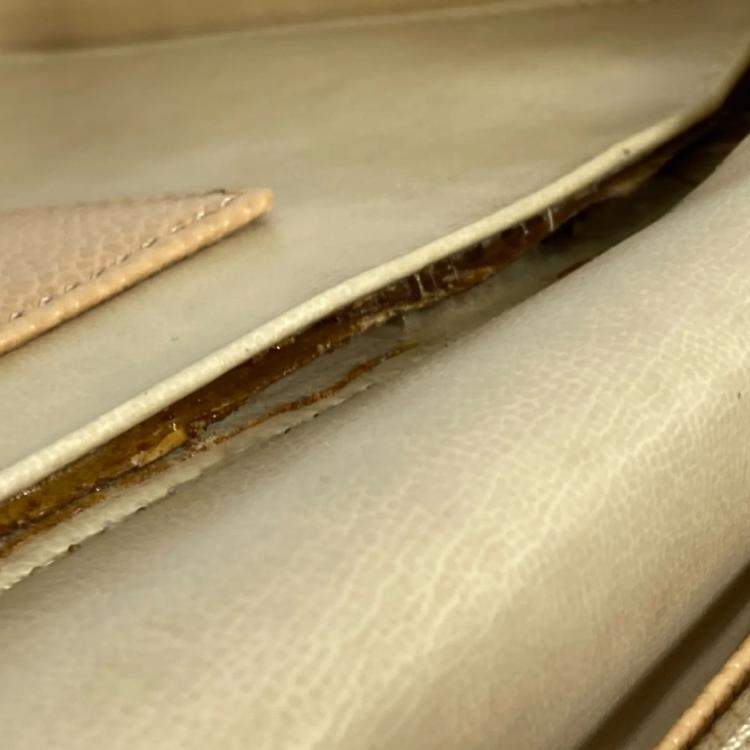 Pre Owned Chanel Beige CC Mark Shoulder Bag