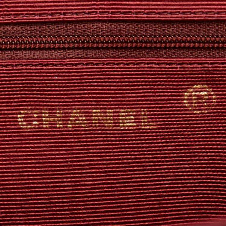 Pre Owned Chanel Black Suede Half Moon Coco Mark Chain Shoulder Bag