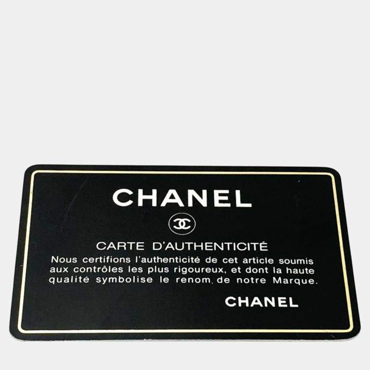 Pre Owned Chanel Black CC Mark Chain Shoulder Bag