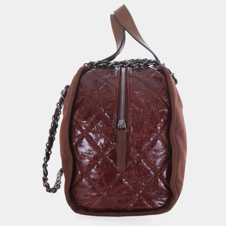 Pre Owned Chanel In The Mix Bowler Bag