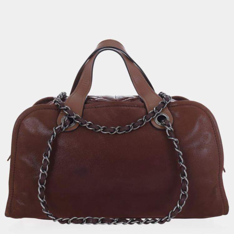 Pre Owned Chanel In The Mix Bowler Bag