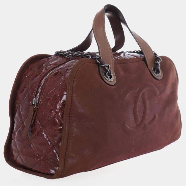 Pre Owned Chanel In The Mix Bowler Bag