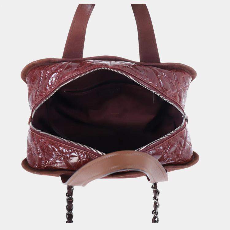 Pre Owned Chanel In The Mix Bowler Bag