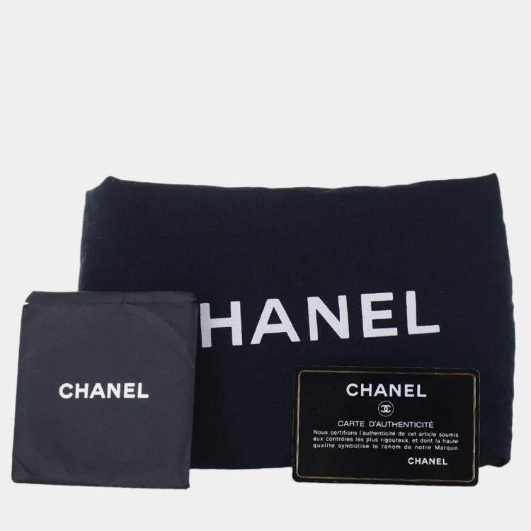 Pre Owned Chanel Paris-Londres Door Latch Tote Bag