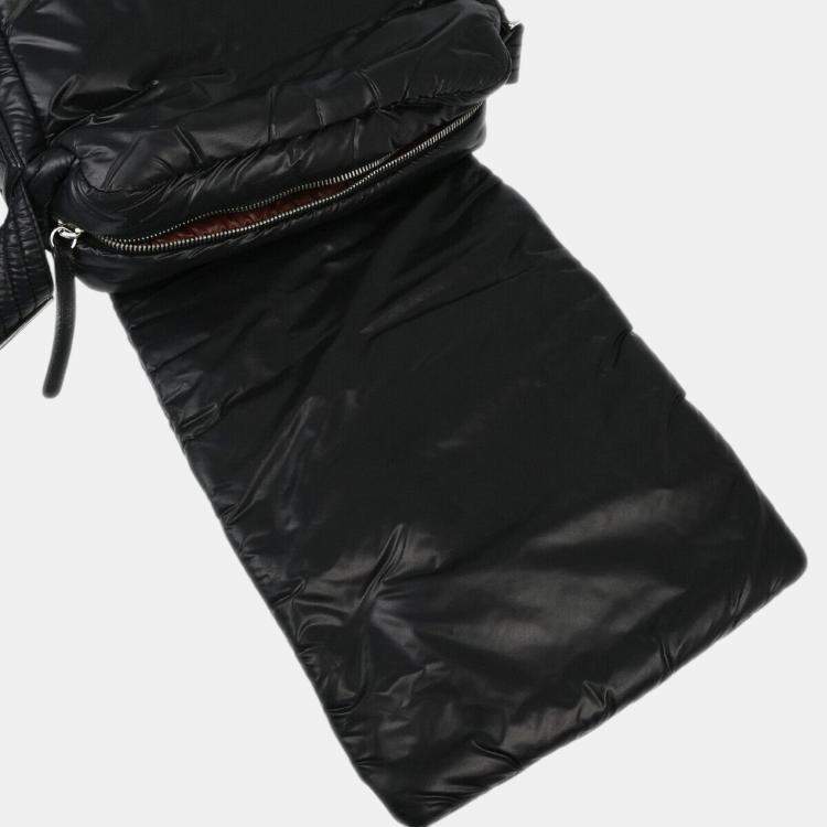 Pre Owned Chanel Black Nylon Coco Cocoon Shoulder Bag
