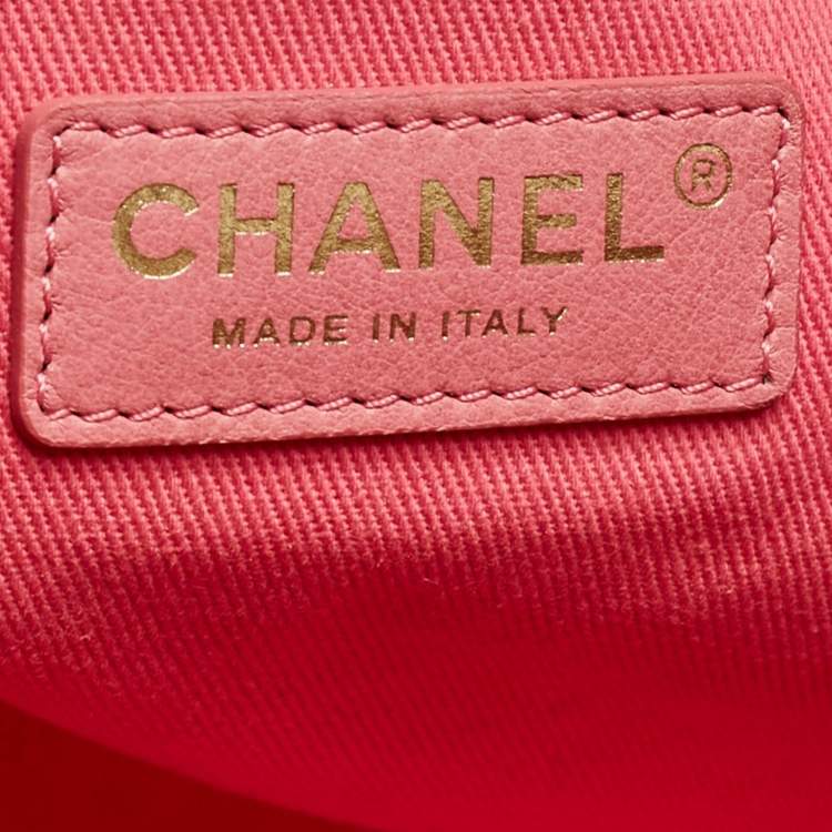 Pre Owned Chanel Multicolor Raffia and Leather Large Stripe Deauville Tote