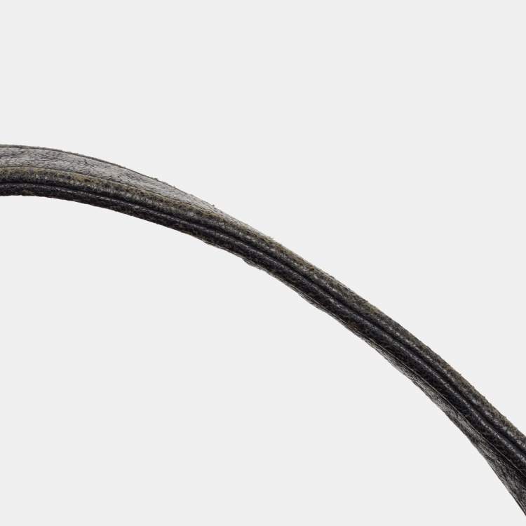 Pre Owned Chanel Navy Blue Quilted Leather New Medium Studded Boy Flap Bag