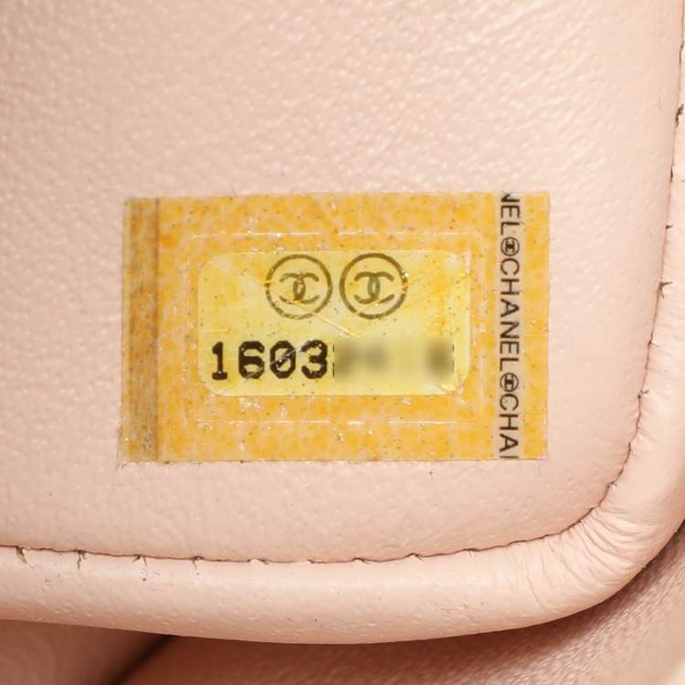 Pre Owned Chanel Yellow Patent Leather Mini Rectangle Classic Single Flap bag