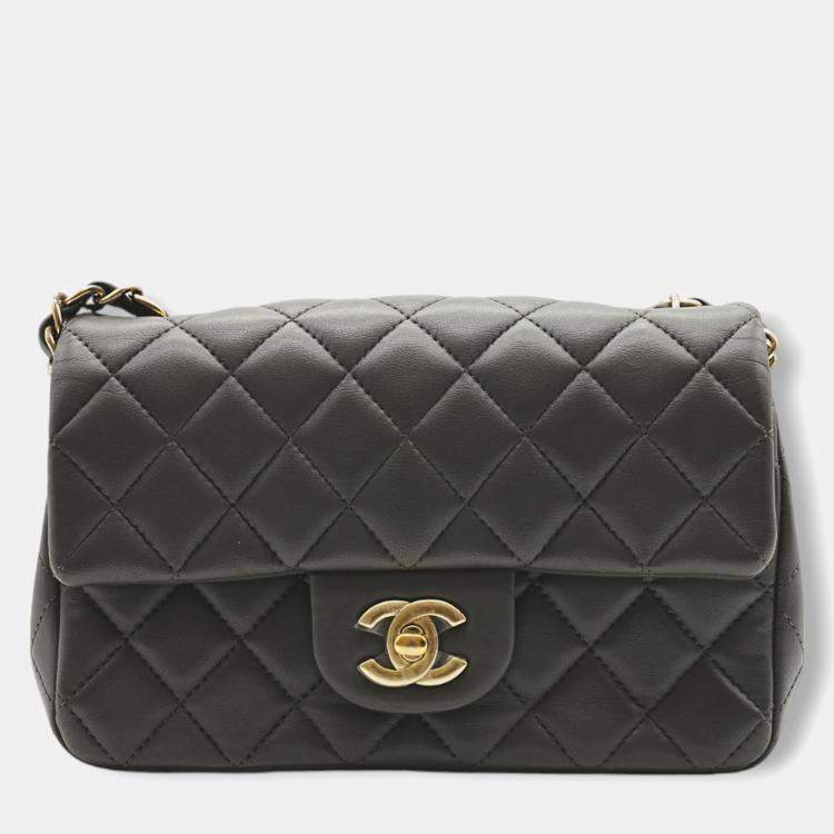 Chanel Grey Classic Flap Mini bag