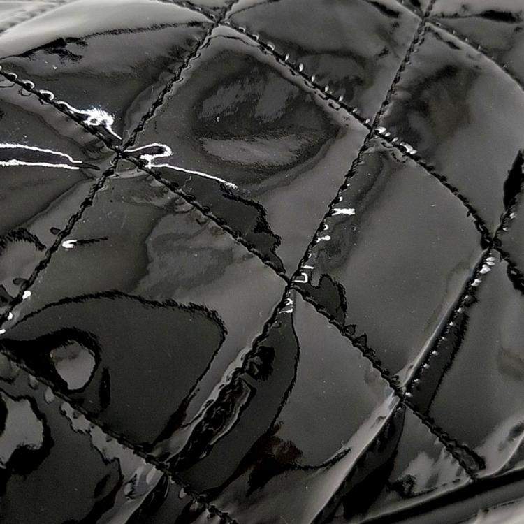 Pre Owned Chanel Patent Shoulder Bag