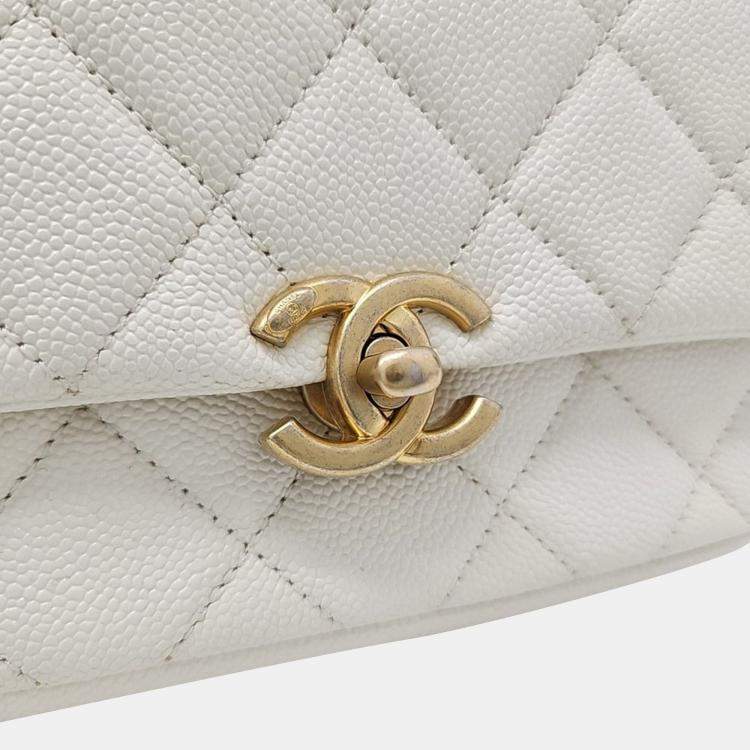 Pre Owned Chanel Caviar Chain Belt Bag