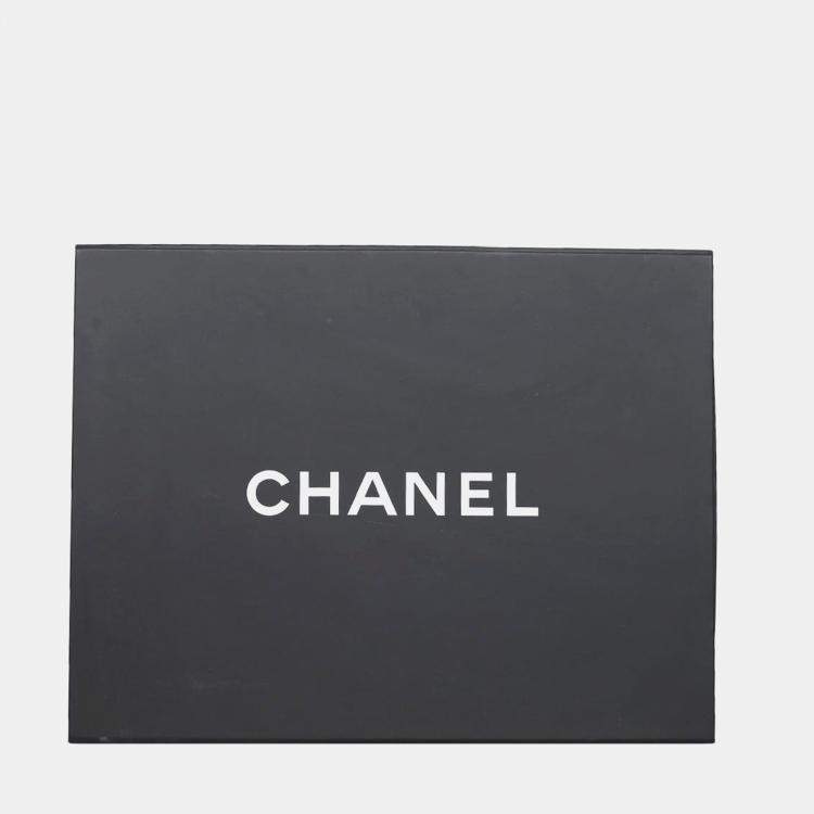 Pre Owned Chanel Terry Cotton CC Beach Tote Bag