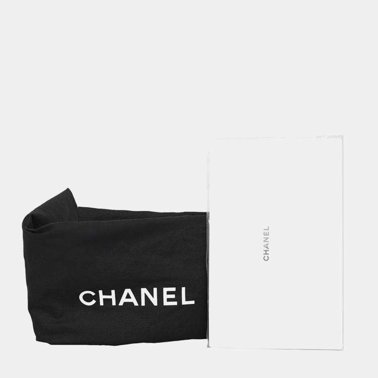 Pre Owned Chanel Denim Large Deauville Tote Bag