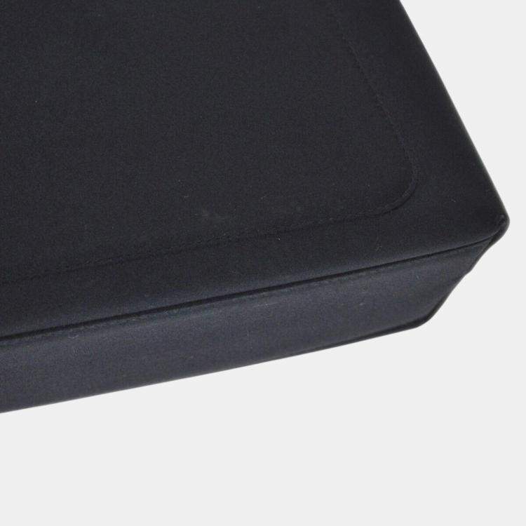 Pre Owned Chanel Black Satin Handbag