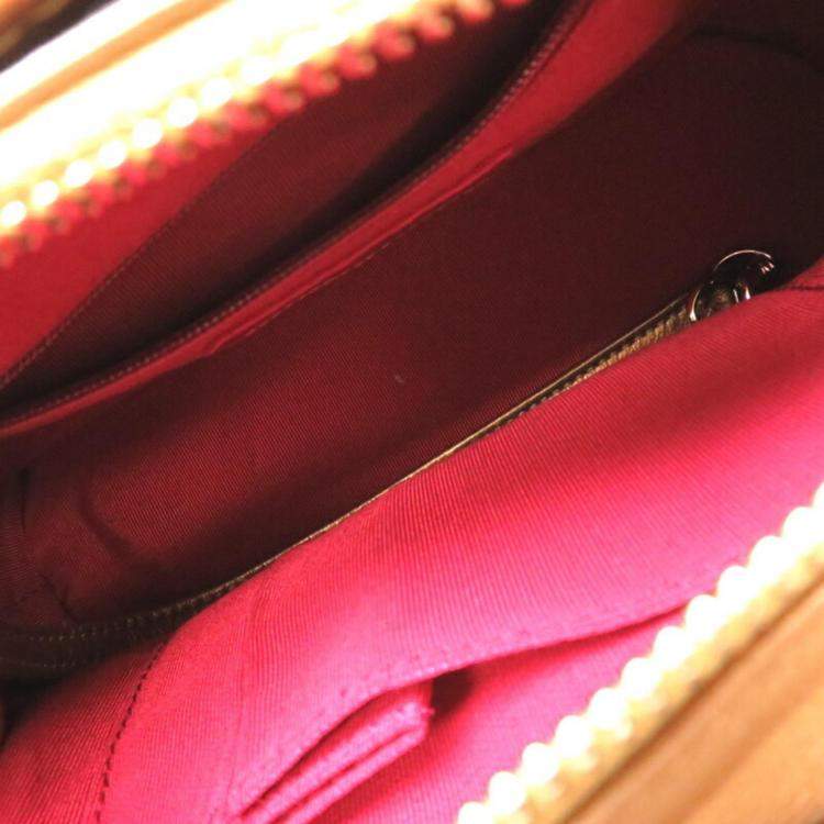 Pre Owned Chanel Tweed Black Seal Gabrielle Small Shoulder Bag