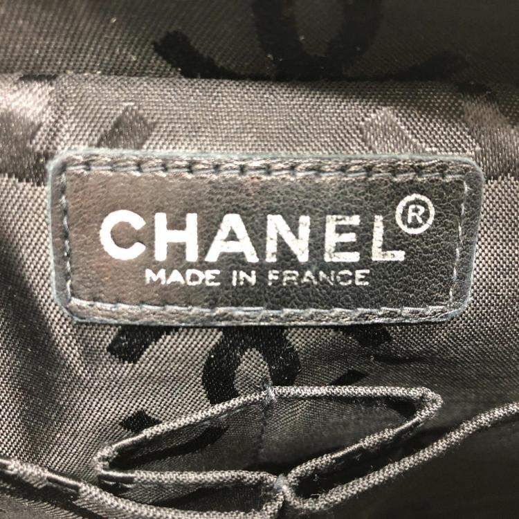 Pre Owned Chanel Black Cc Mark Chain Crossbody Bag
