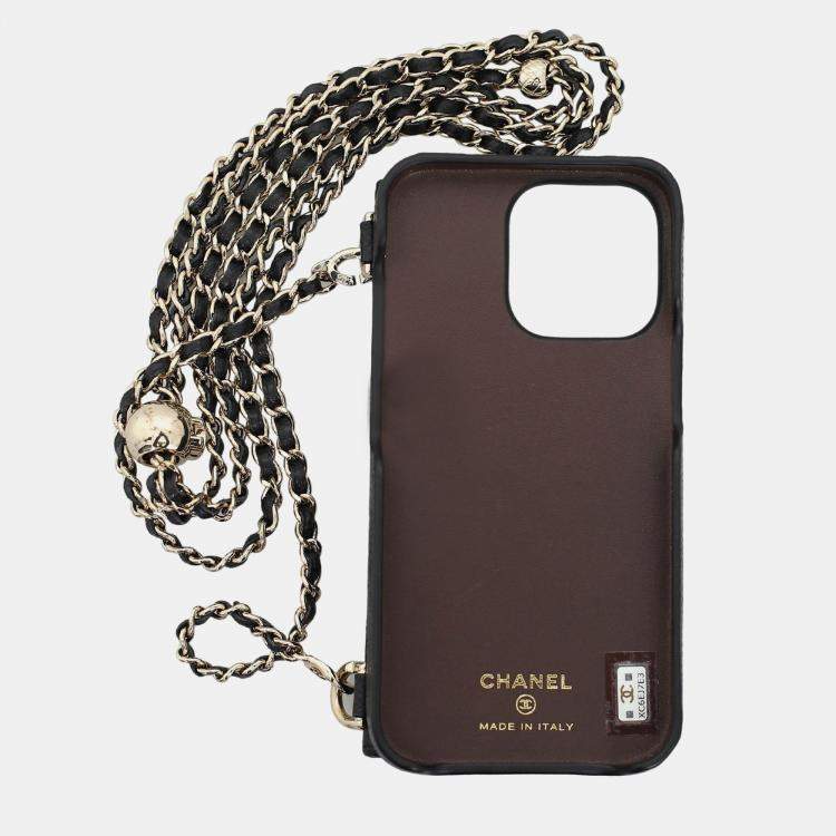 シャネルiPhone Chanel iPhone Case 13pro Smartphone Crossbody Bag Chanel | TLC US