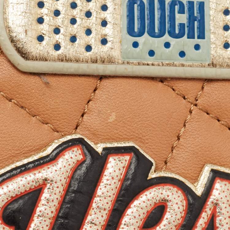 Pre Owned Chanel Brown Quilted Leather Medium Boy Flap Bag