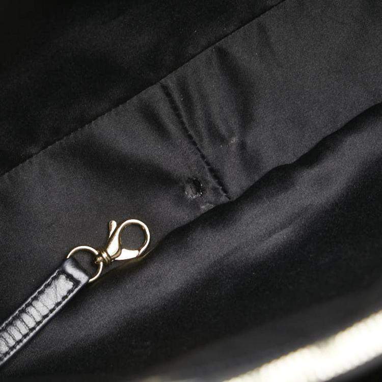 Pre Owned Chanel Black  Caviar Leather GST Tote Bag