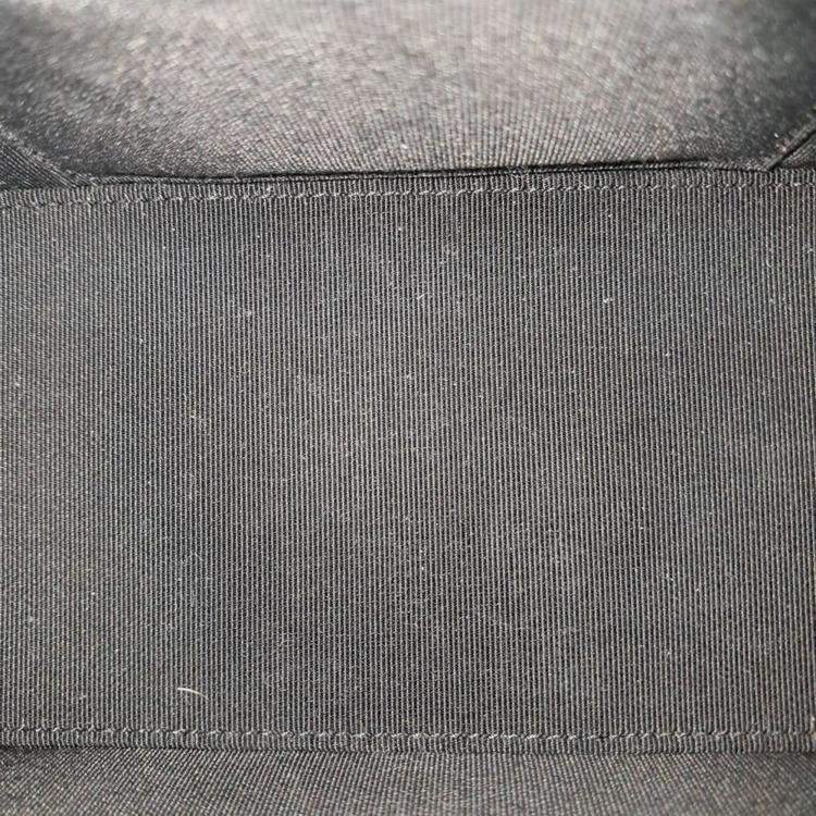 Pre Owned Chanel Black Leather Vanity Crossbody Bag