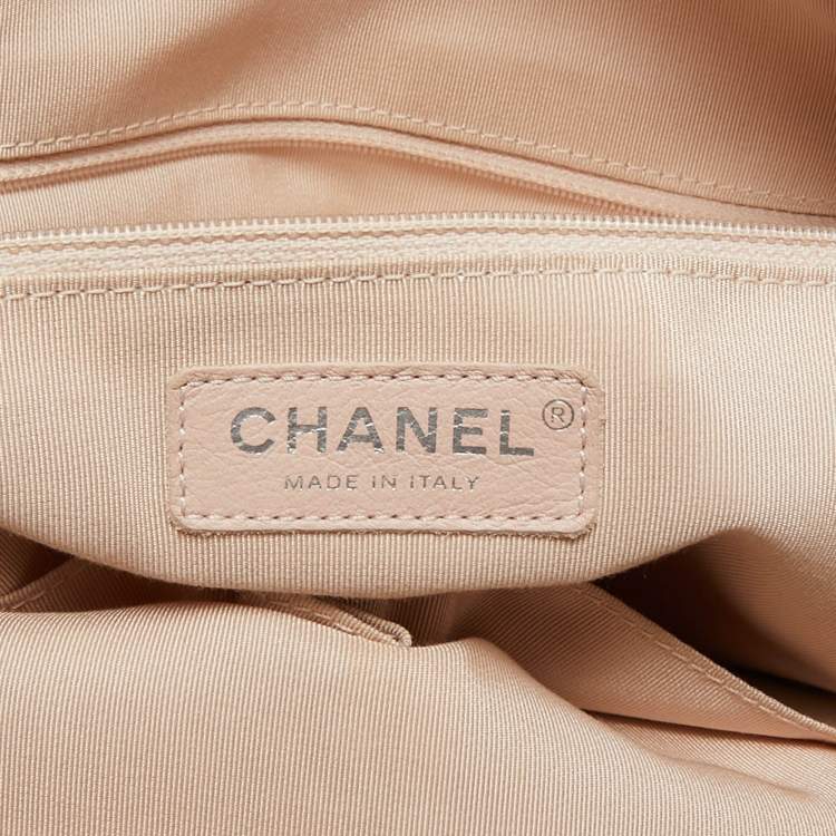 Pre Owned Chanel Multicolor Canvas La Pausa Bay Shopper Tote