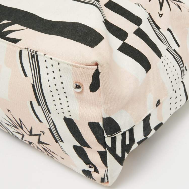 Pre Owned Chanel Multicolor Canvas La Pausa Bay Shopper Tote