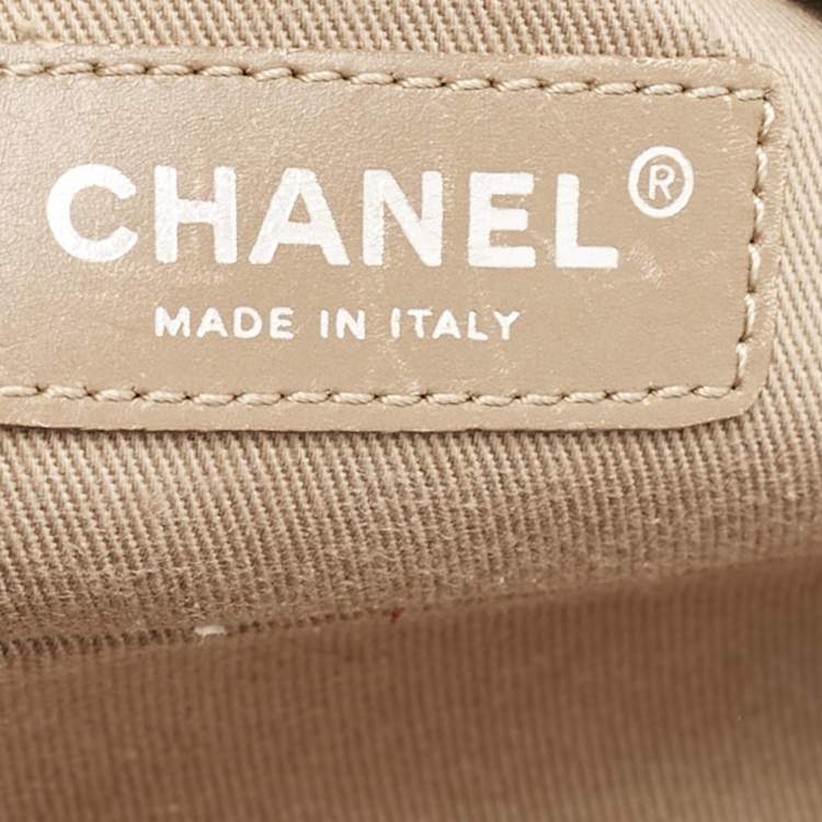 Pre Owned Chanel Dark Brown Quilted Aged Leather Small Puffer Lady Braid Bowler Bag