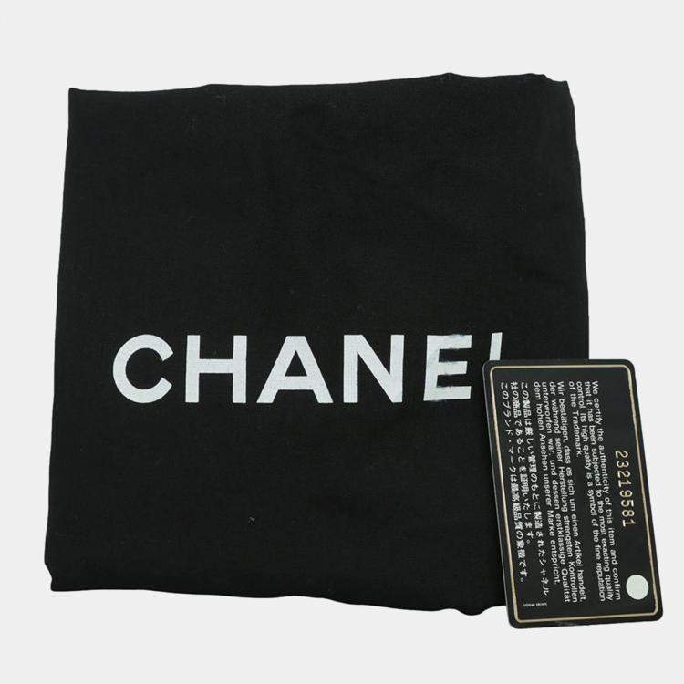 Pre Owned Chanel Red Caviar Leather Casual Pocket Tote Bag
