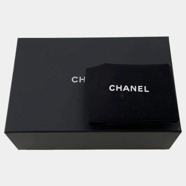 Pre Owned Chanel Black Caviar Leather Coco Handle Bag 