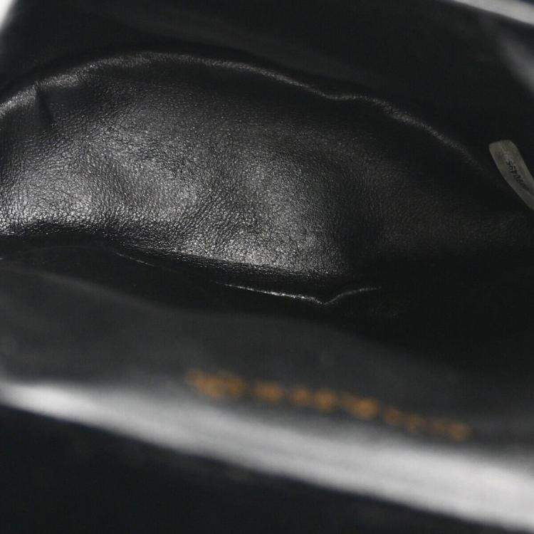 Pre Owned Chanel Black Velvet Small Duma Backpack  