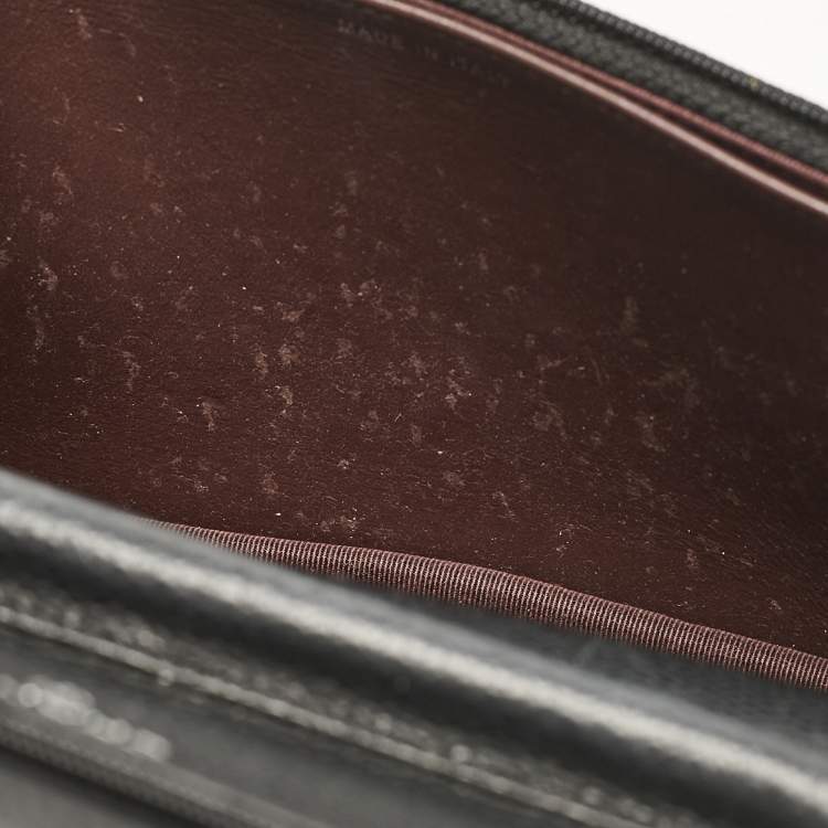 Pre Owned Chanel Black Quilted Caviar Leather WOC Bag