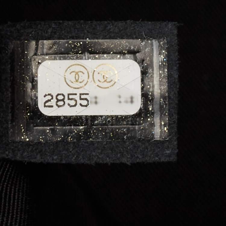 Pre Owned Chanel Black Quilted Leather Small XXL Travel Flap Bag