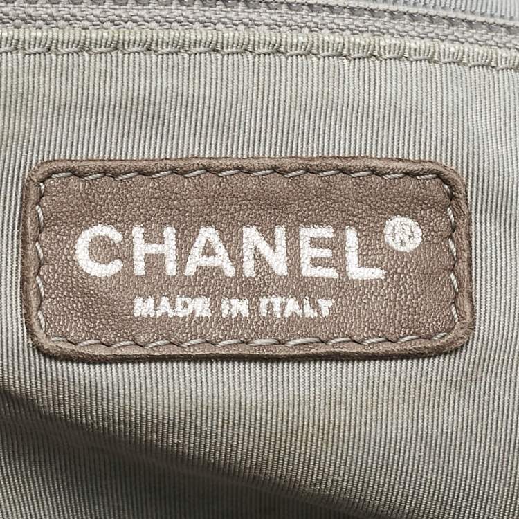 Pre Owned Chanel Black Leather CC Mosaic Flap Shoulder Bag