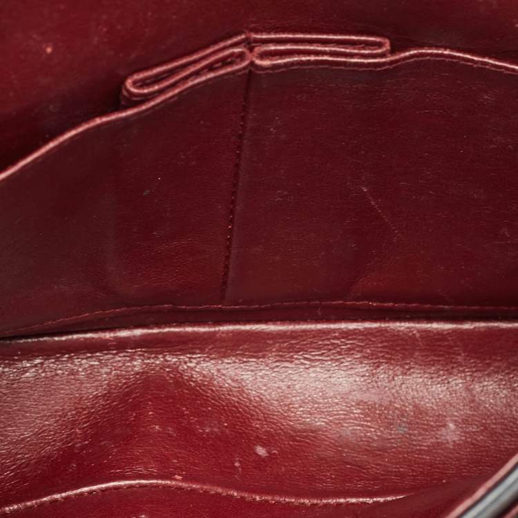 Pre Owned Chanel Black Quilted Leather Small Classic Double Flap Bag