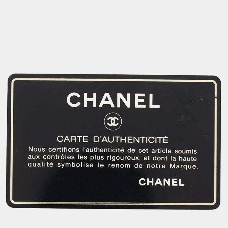 Pre Owned Chanel Round Vanity Handbag Beige Patent Leather