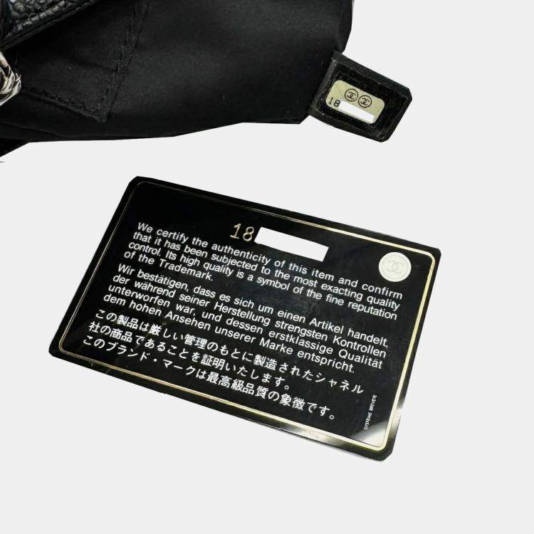 مملوكة مسبقًا Chanel Black Caviar Leather Grand Shopping Chain Tote Bag