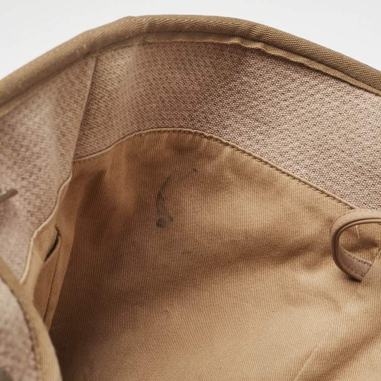 Pre Owned Chanel Beige Canvas Large Deauville Shopper Tote