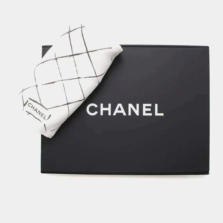 Pre Owned Chanel Blue Denim Boy Chain Mini Shoulder Bag 