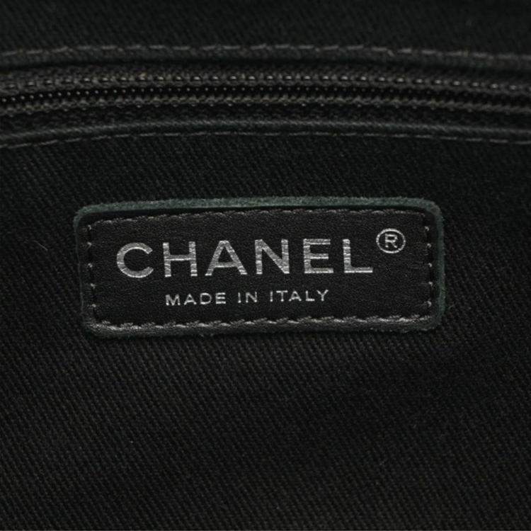 Pre Owned Chanel Black Leather Timeless CC Soft Tote Bag