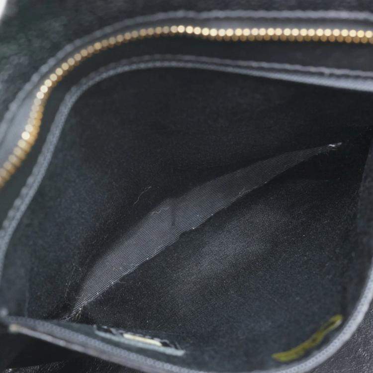 Pre Owned Chanel Black Caviar Skin Medallion Tote Bag