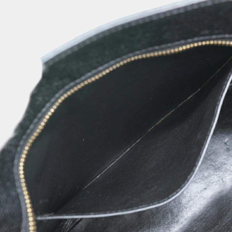 Pre Owned Chanel Black Caviar Skin Medallion Tote Bag