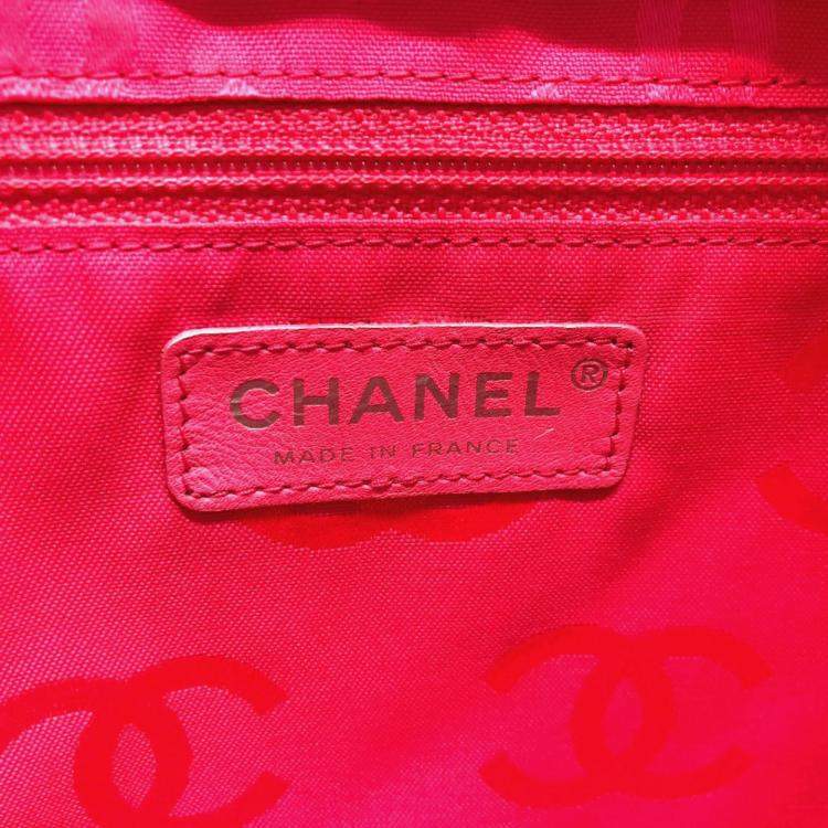Pre Owned Chanel Grey Tweed Quilted Cambon Tote Bag