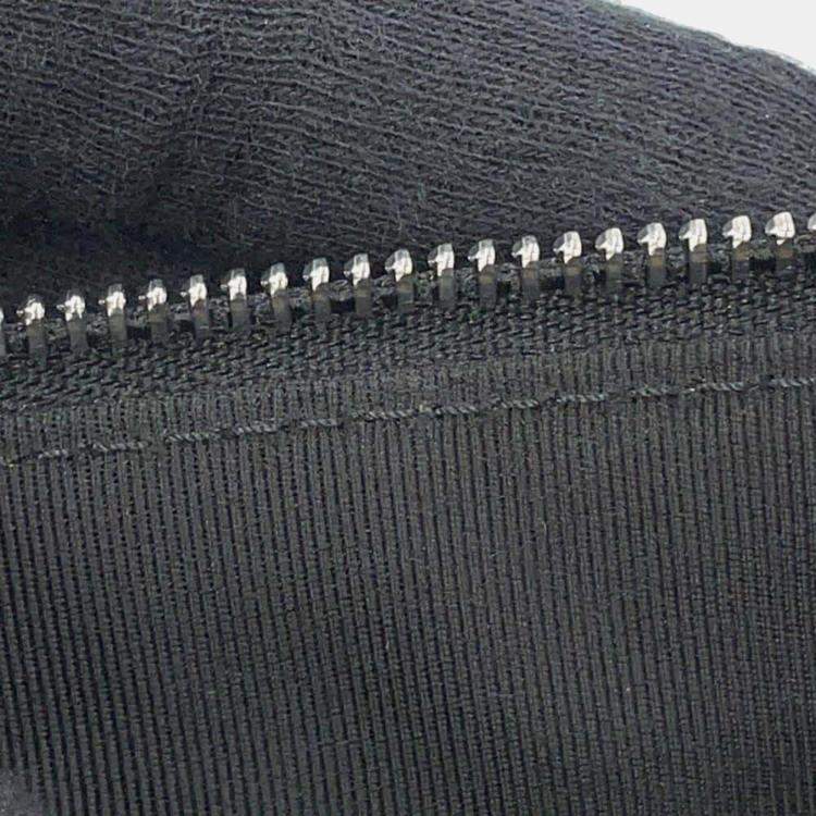 Pre Owned Chanel Black Caviar Leather Multi-Pocket Business Bag 