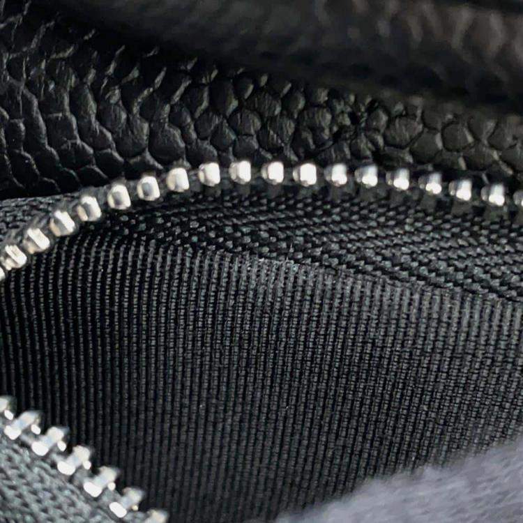 Pre Owned Chanel Black Caviar Leather Multi-Pocket Business Bag 