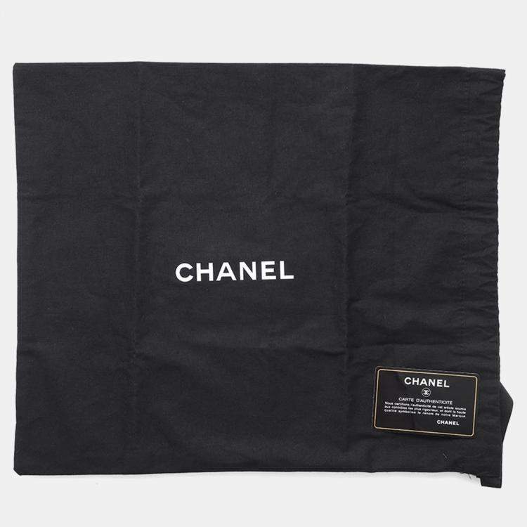 Pre Owned Chanel Lambskin CC Logo Vanity Chain Shoulder Bag 