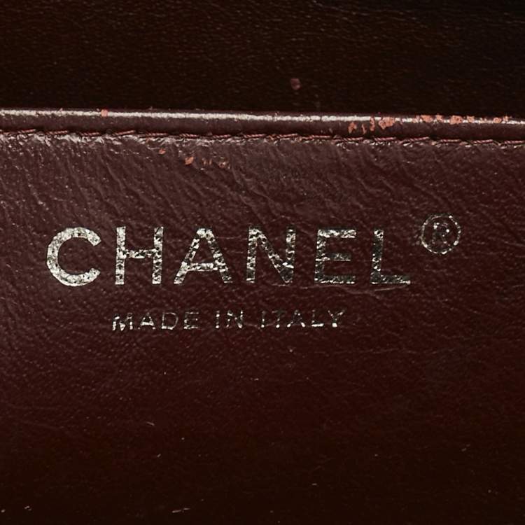 Pre Owned Chanel Black Quilted Leather Maxi Classic Single Flap Bag