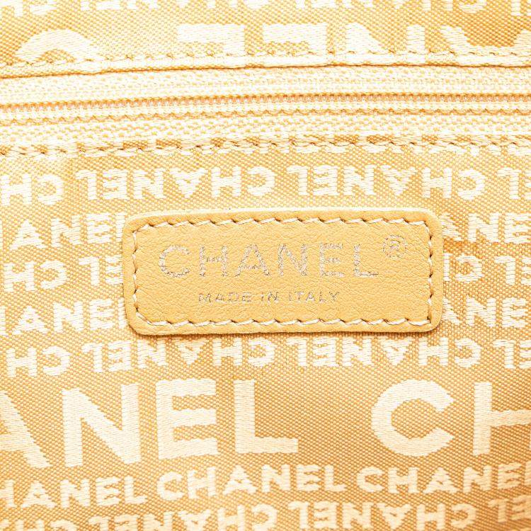 Pre Owned Chanel Multicolor Printed Canvas Clover Watercolor Tote