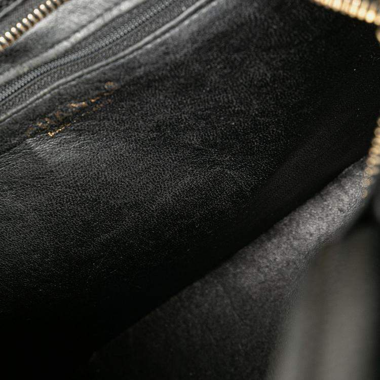Pre Owned Chanel Black Caviar Medallion Tote