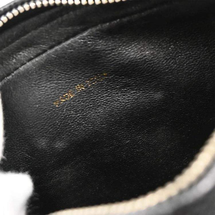 Pre Owned Chanel Black Calfskin Mini Camera Bag 