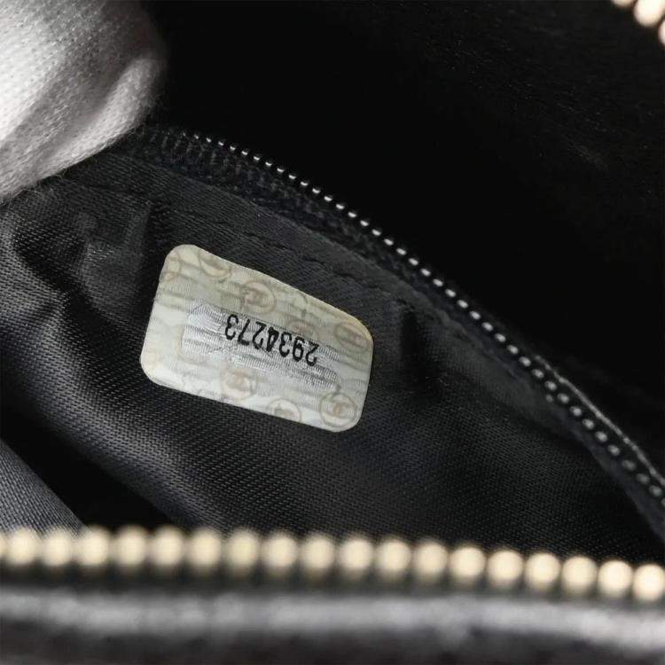 Pre Owned Chanel Black Calfskin Mini Camera Bag 